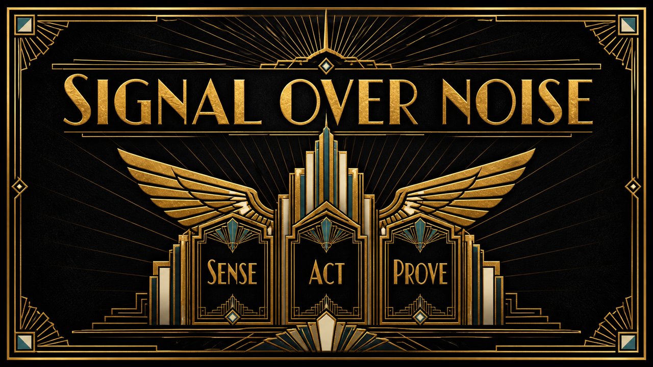 Art Deco Black & Gold